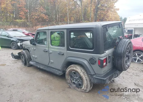 2020 Jeep Wrangler Unlimited Sport 4X4 z USA, uszkodzony, nr VIN 1C4HJXDN8LW109676